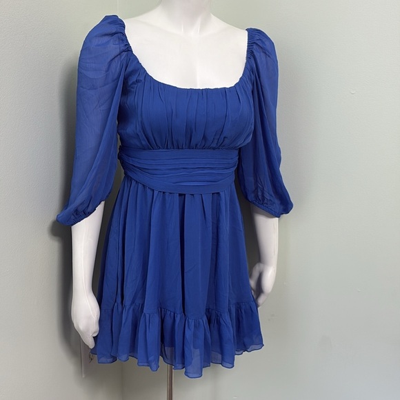 Lucy In The Sky Neia Ruffle Dress Medium - Picture 5 of 11